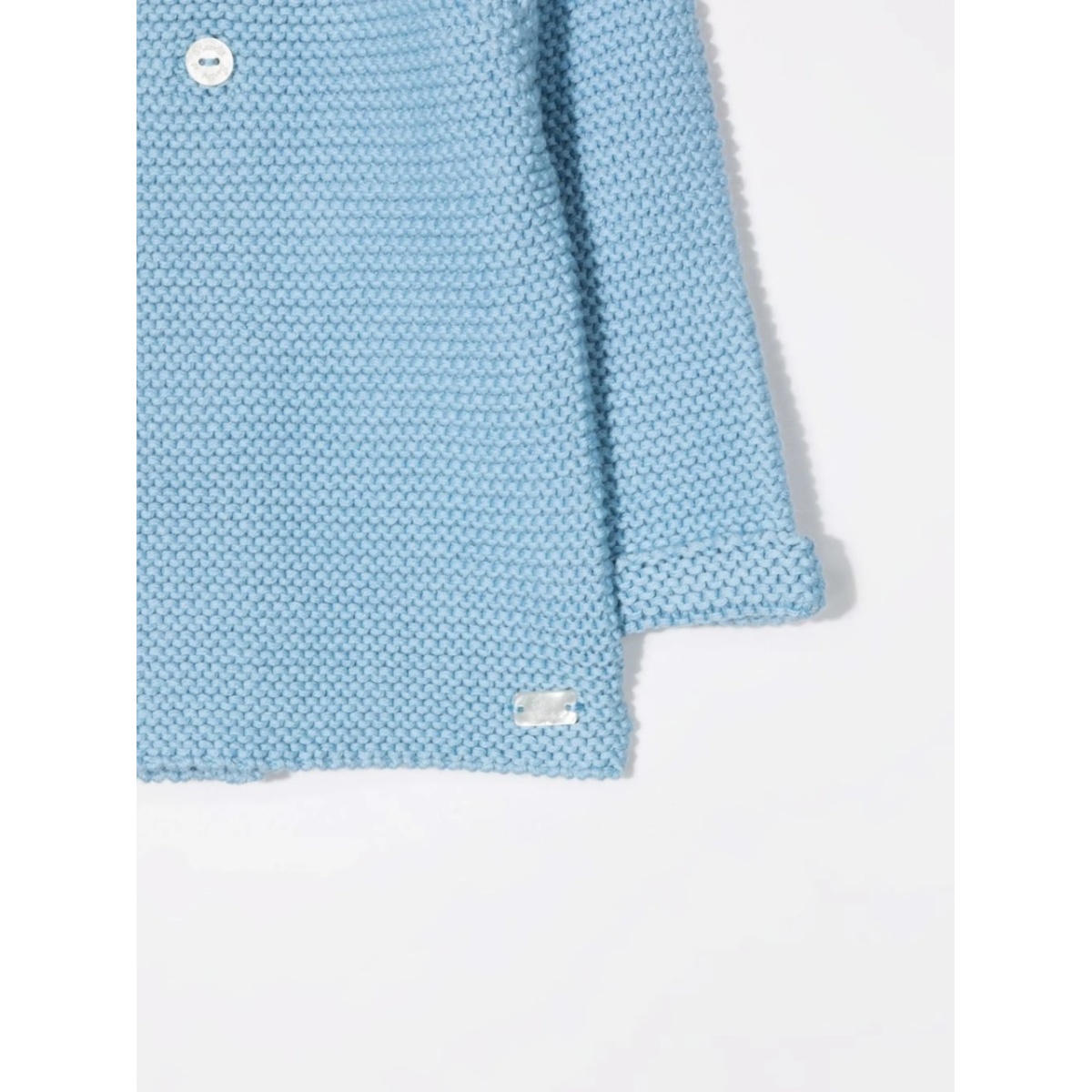 double-breasted cotton cardigan - Img 3