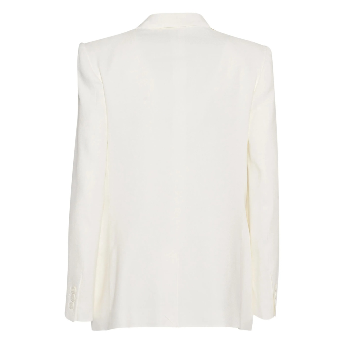 double-breasted linen jacket - Img 2