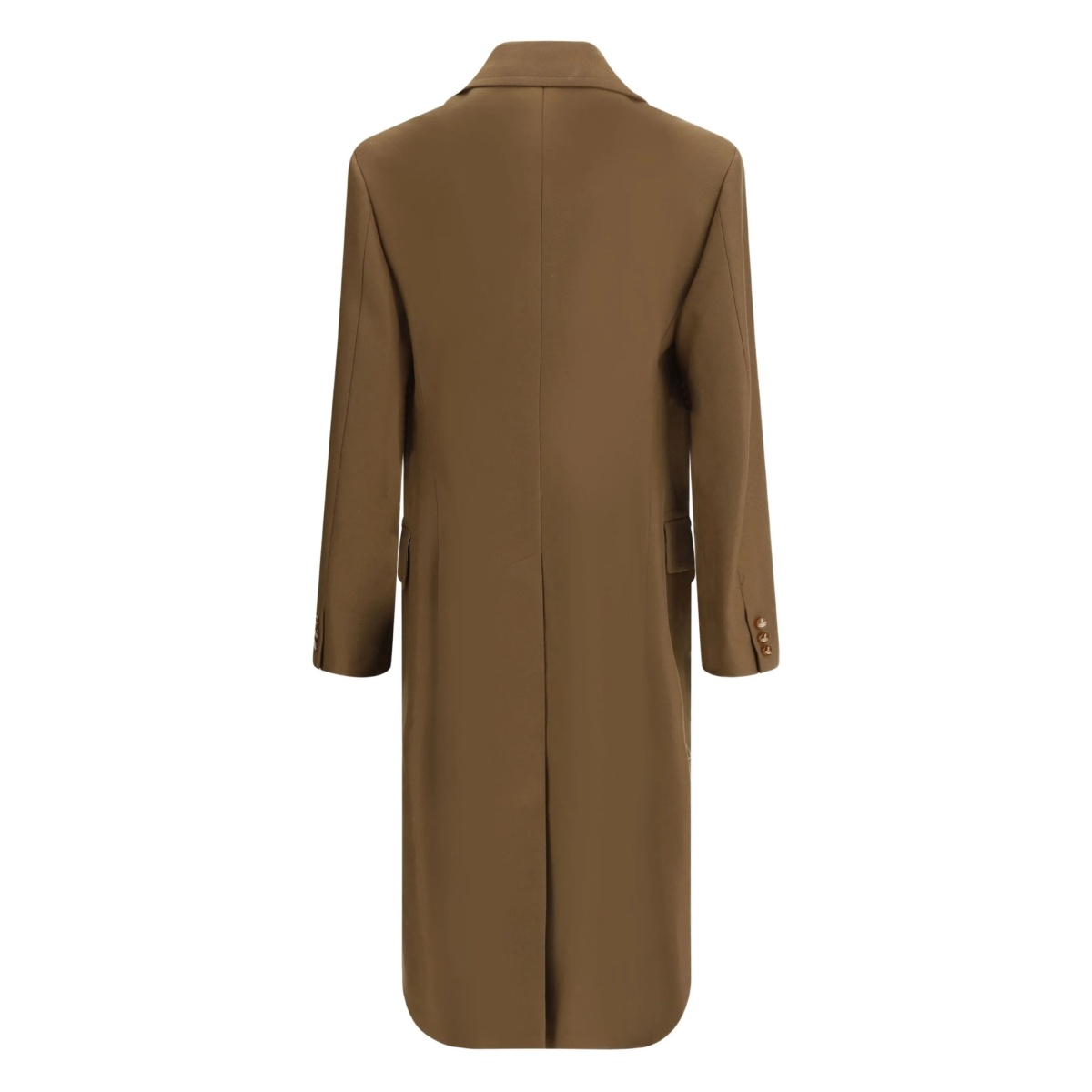 double-breasted wool coat - Img 2