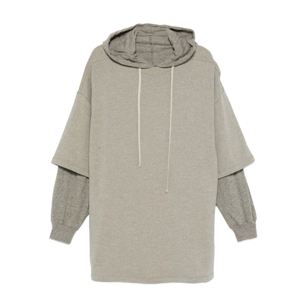 double-layered hoodie