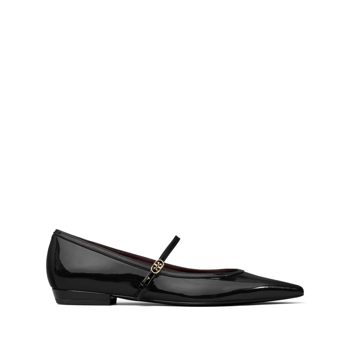 Double T-buckle ballet flats