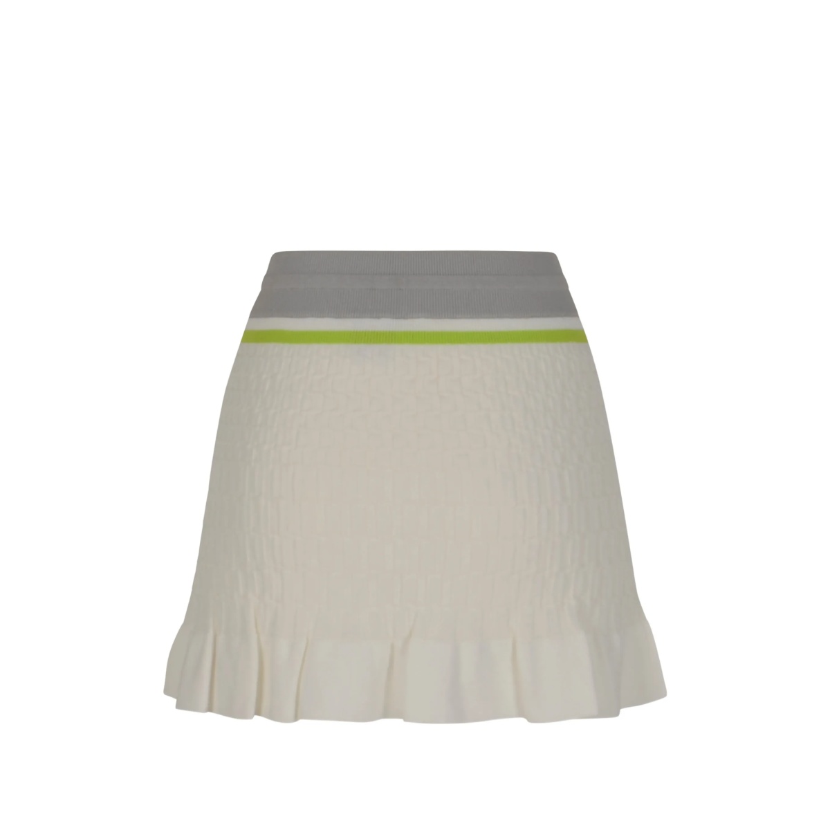 drawstring ruffled mini skirt - Img 2
