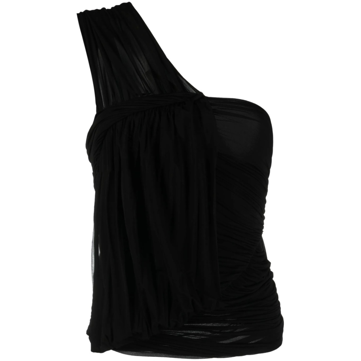 Edfu ruched draped top