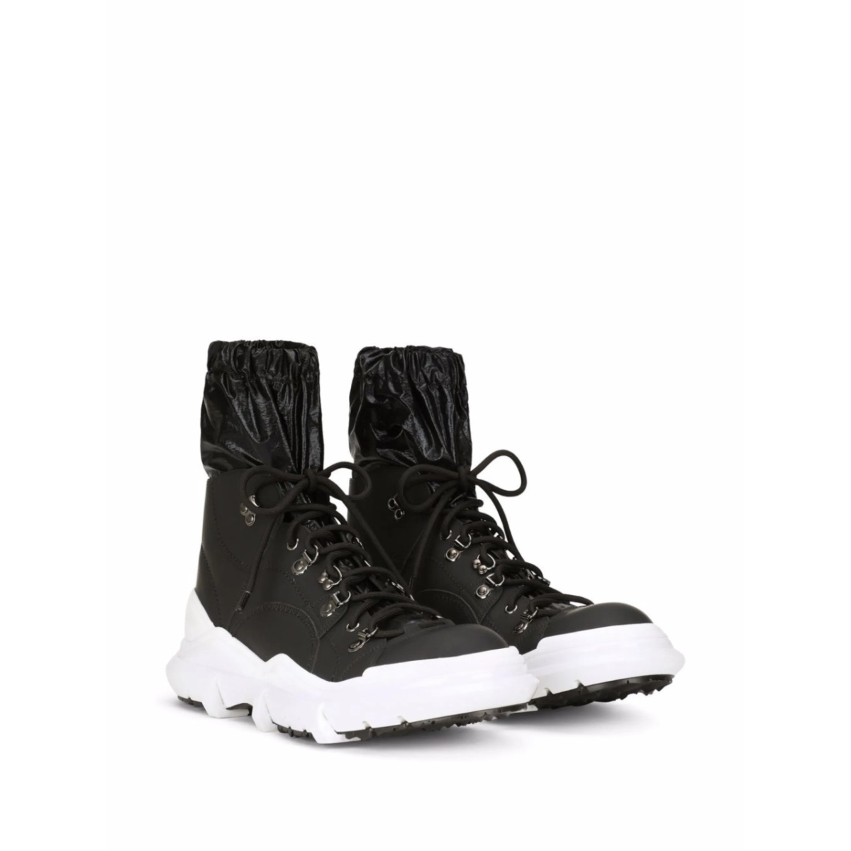 elasticated lace-up boots - Img 2
