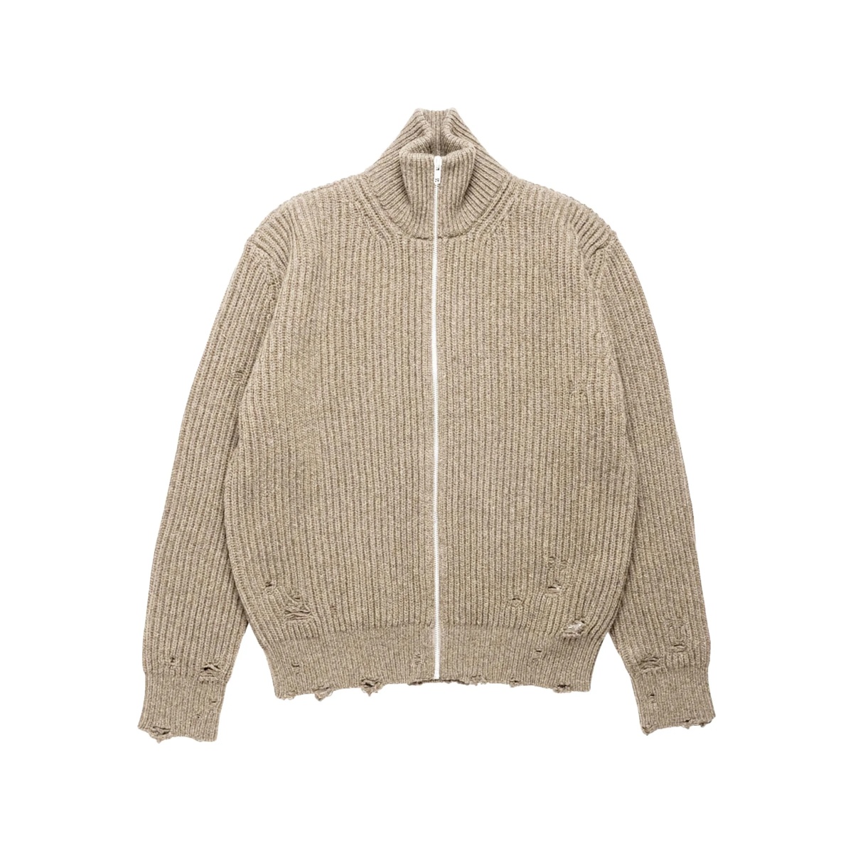 elbow-patch cardigan