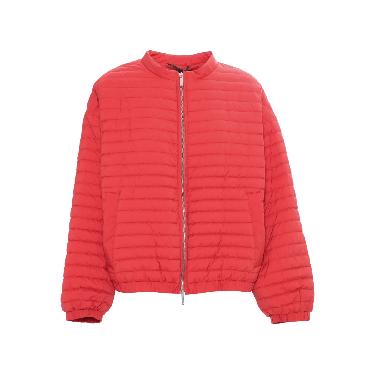 Elvira quilted zip-front jacket