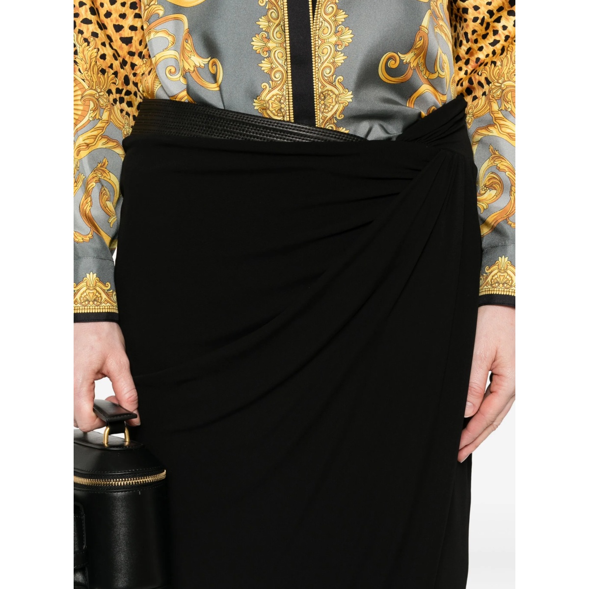 embellished draped skirt - Img 5