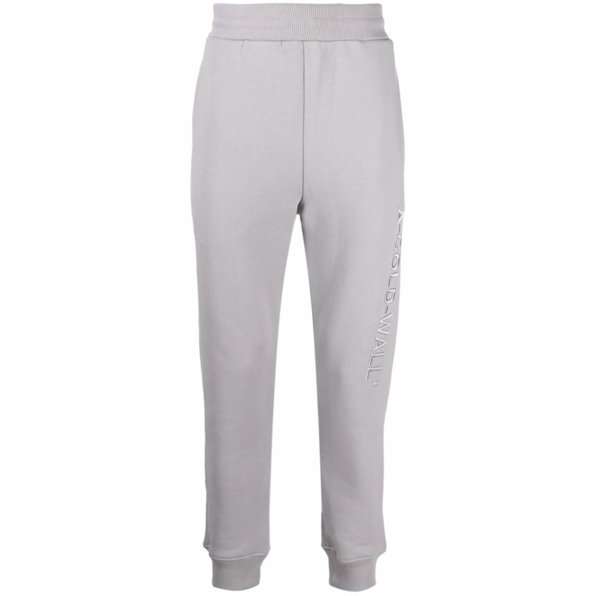 embossed logo trackpants