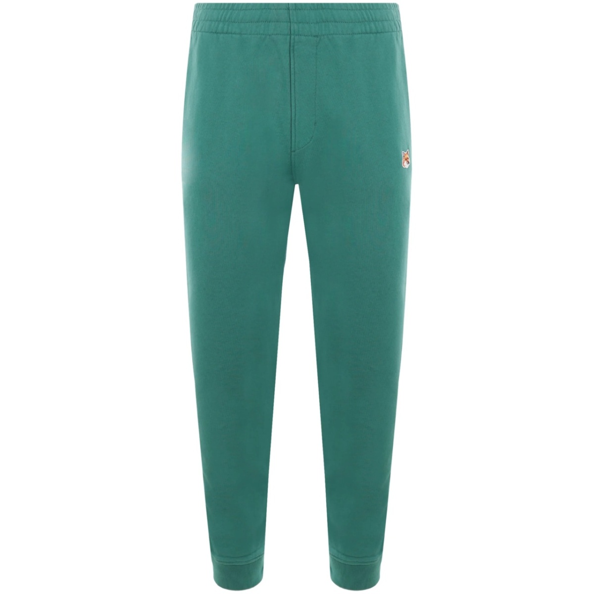 embroidered-logo cotton joggers