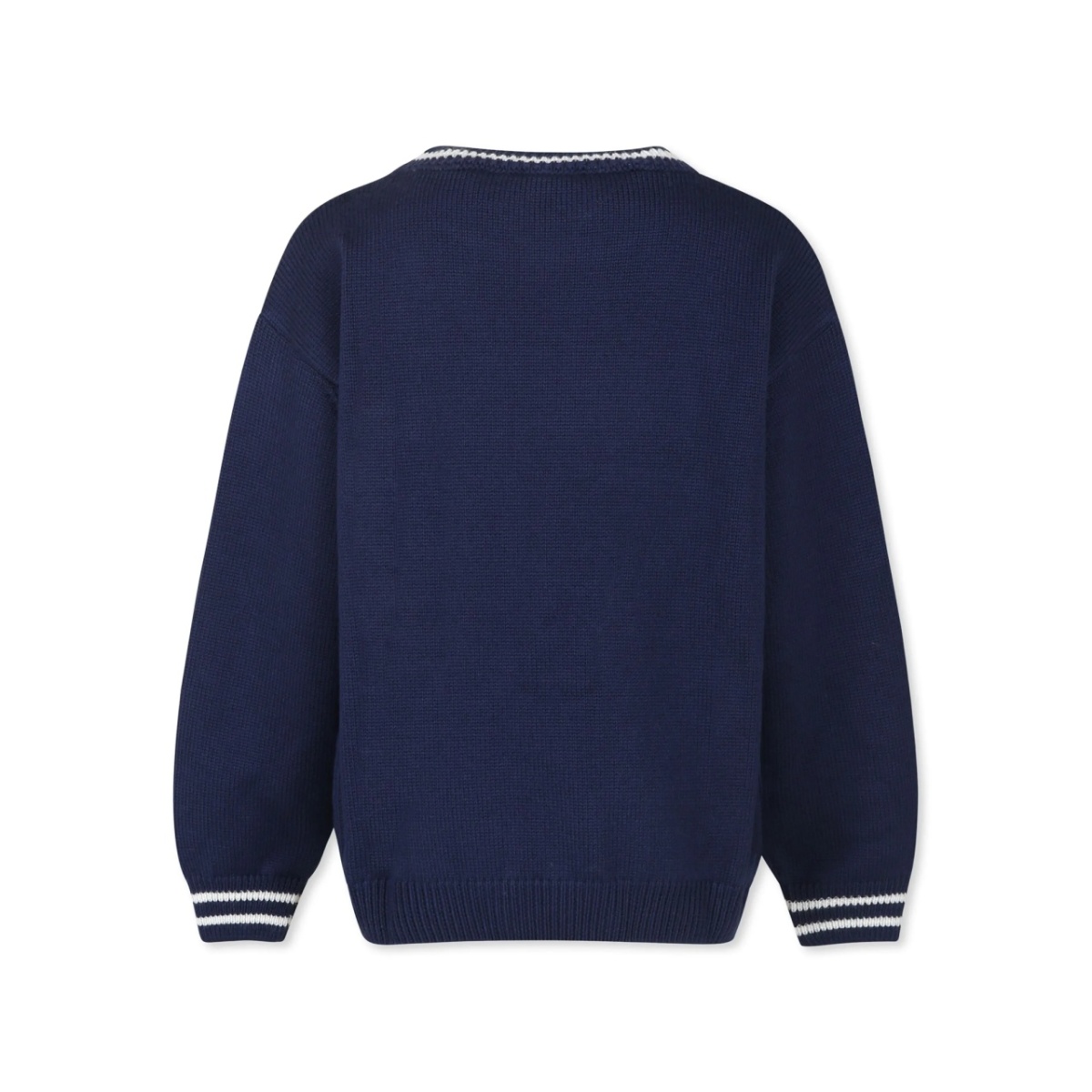 embroidered-logo sweater - Img 2