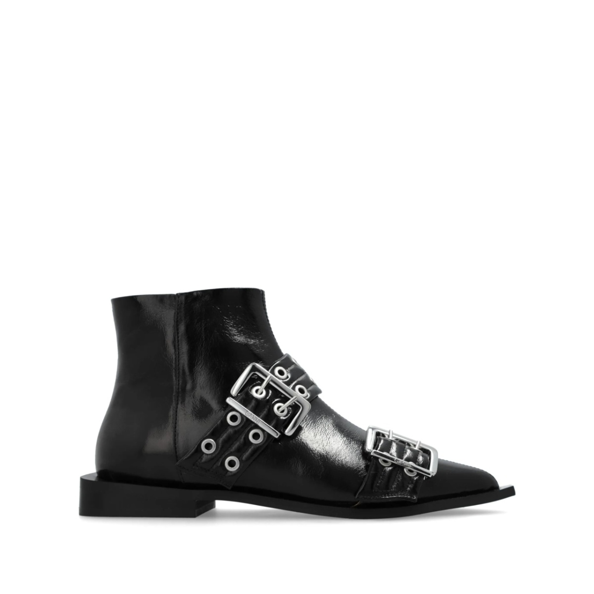 eyelet-detailing ankle boots