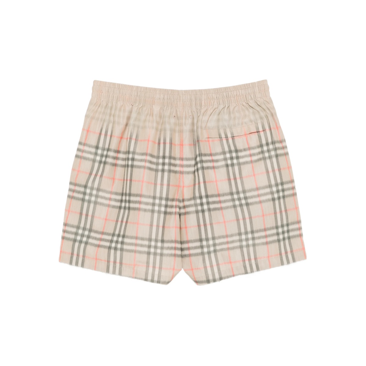 faded checked swim shorts - Img 2