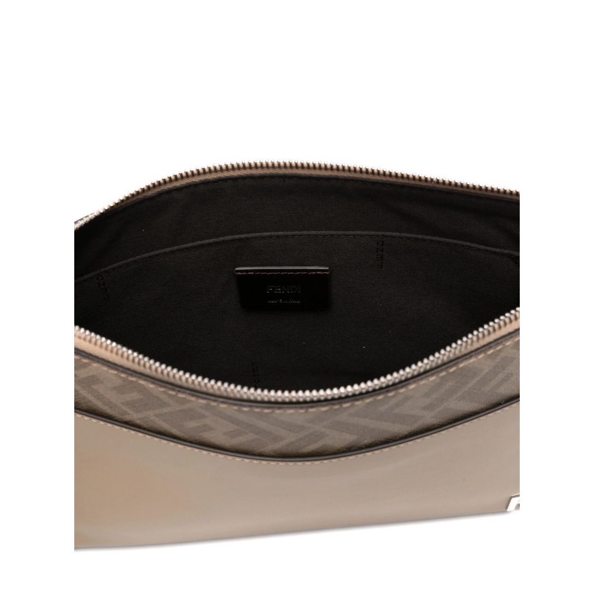 FF-motif leather clutch bag - Img 5