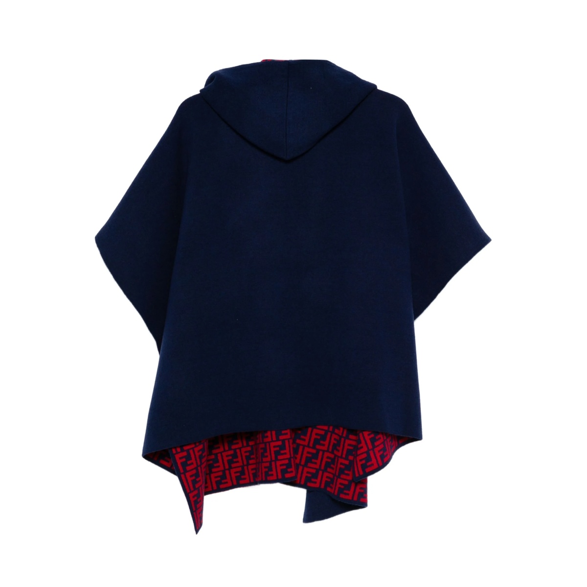 FF-pattern hooded cape - Img 2