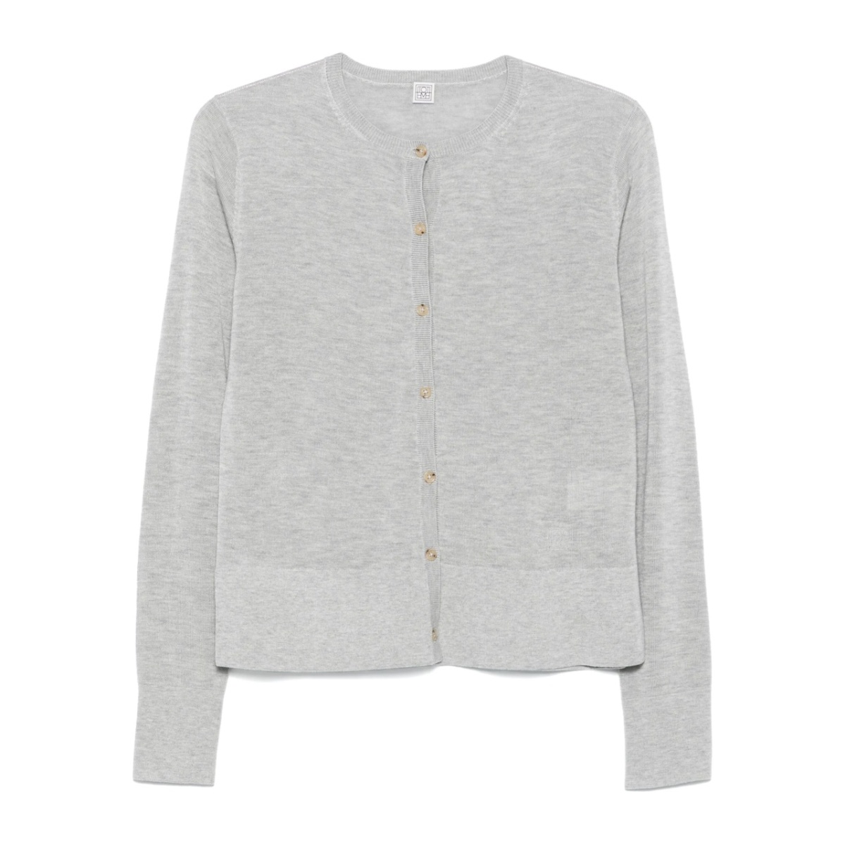 fine-knit cardigan