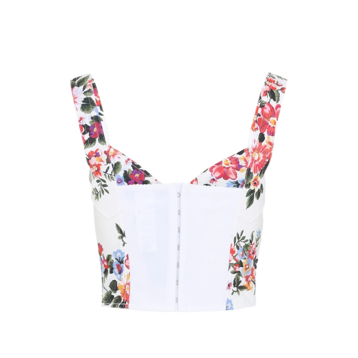 floral cotton top - Img 2
