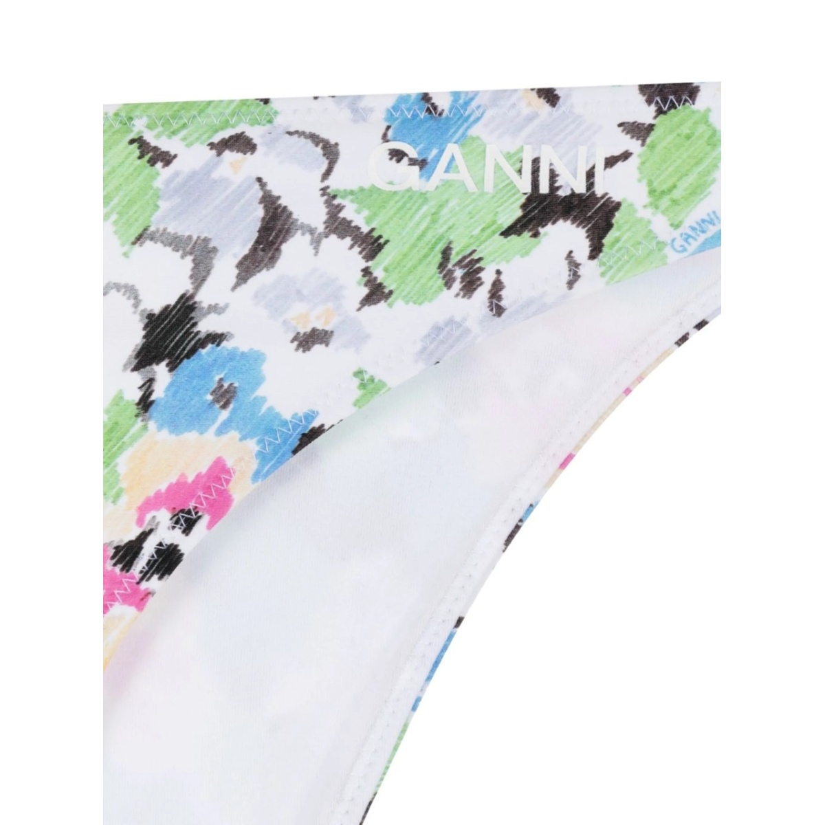 floral pattern bikini bottoms - Img 3
