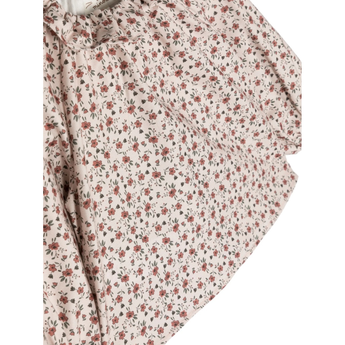 floral-print cotton blouse - Img 3