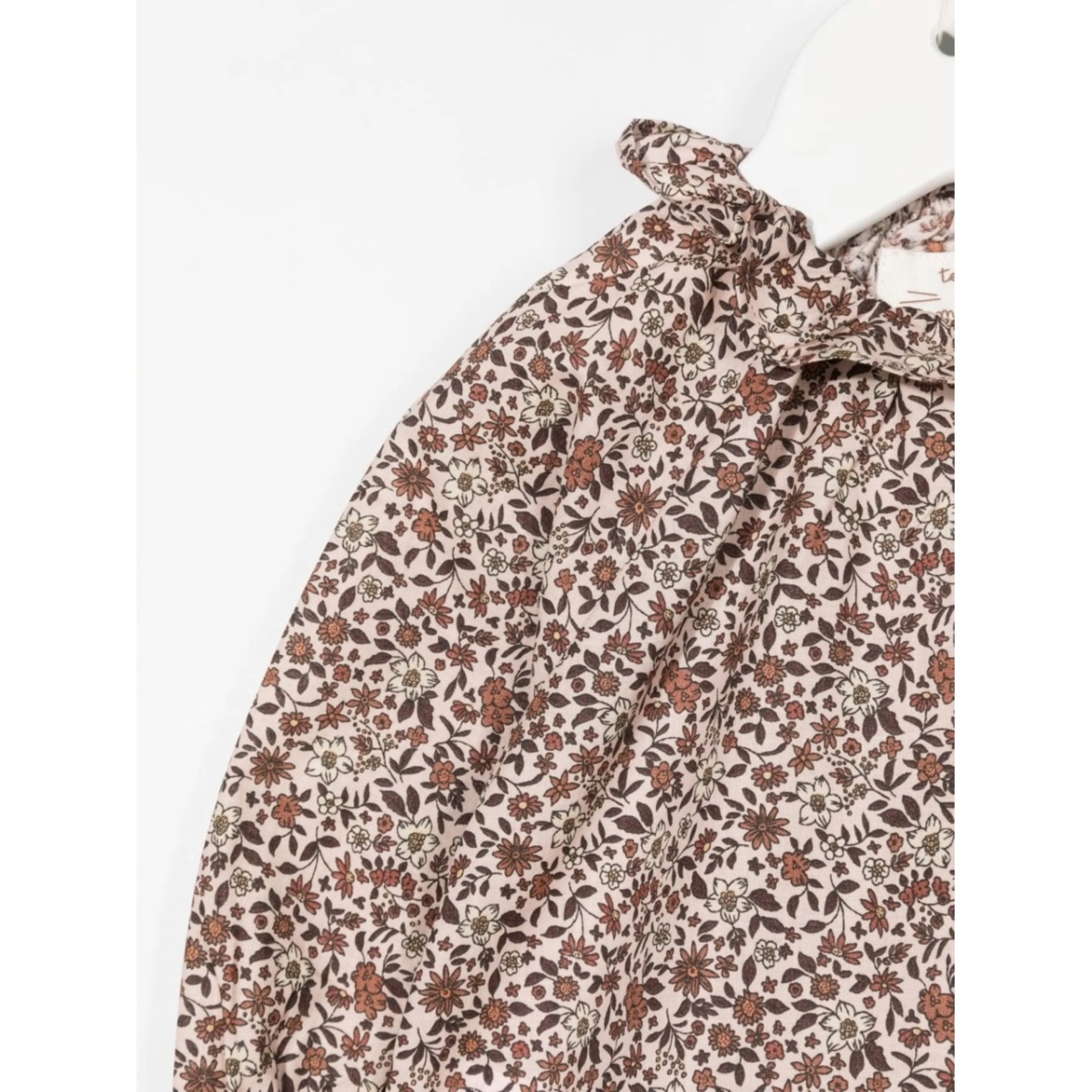 floral-print ruffled blouse - Img 3
