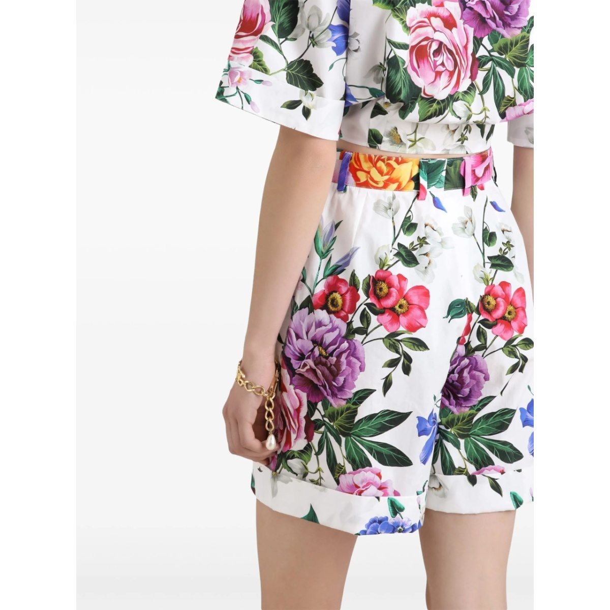 floral-print shorts - Img 5