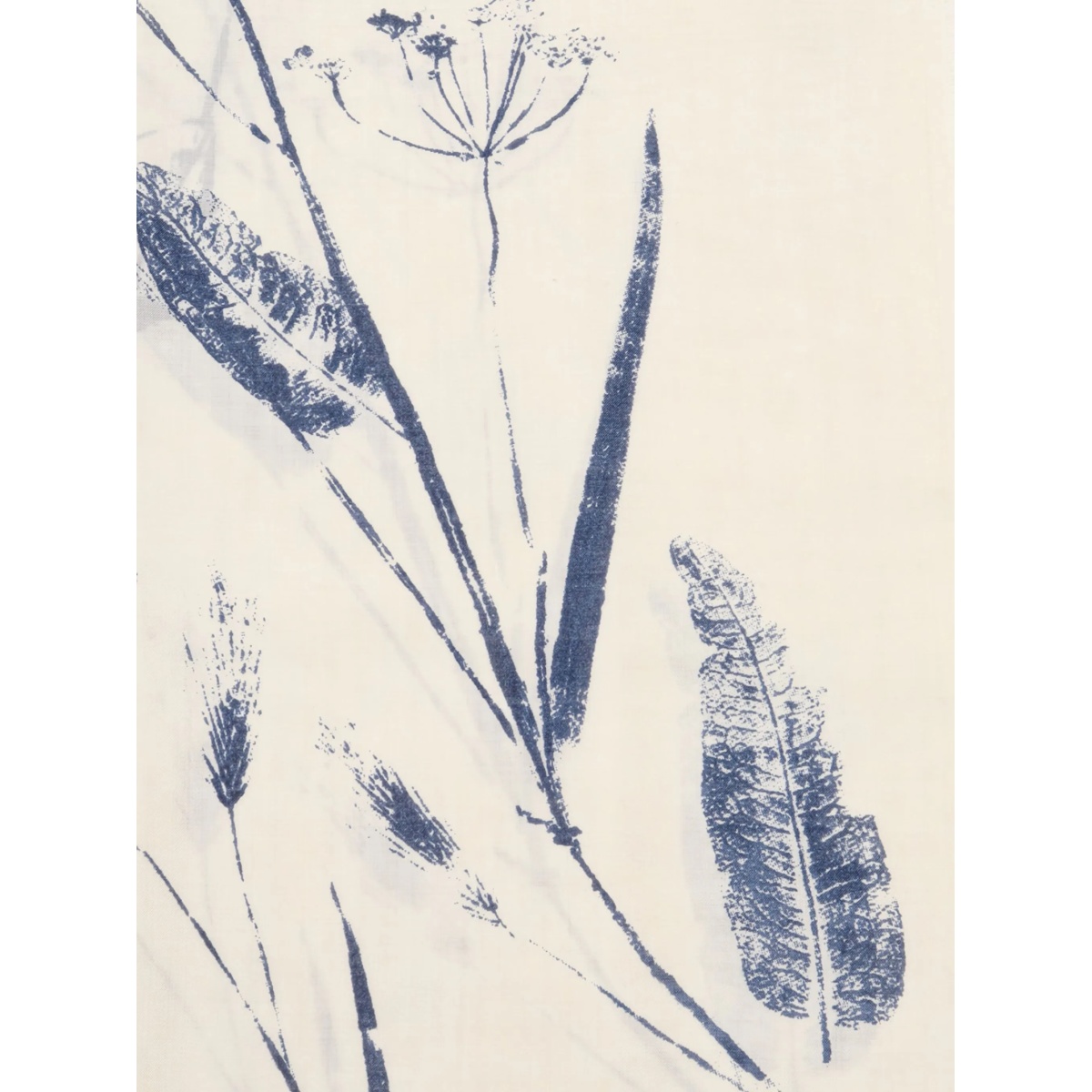 floral print silk scarf - Img 2
