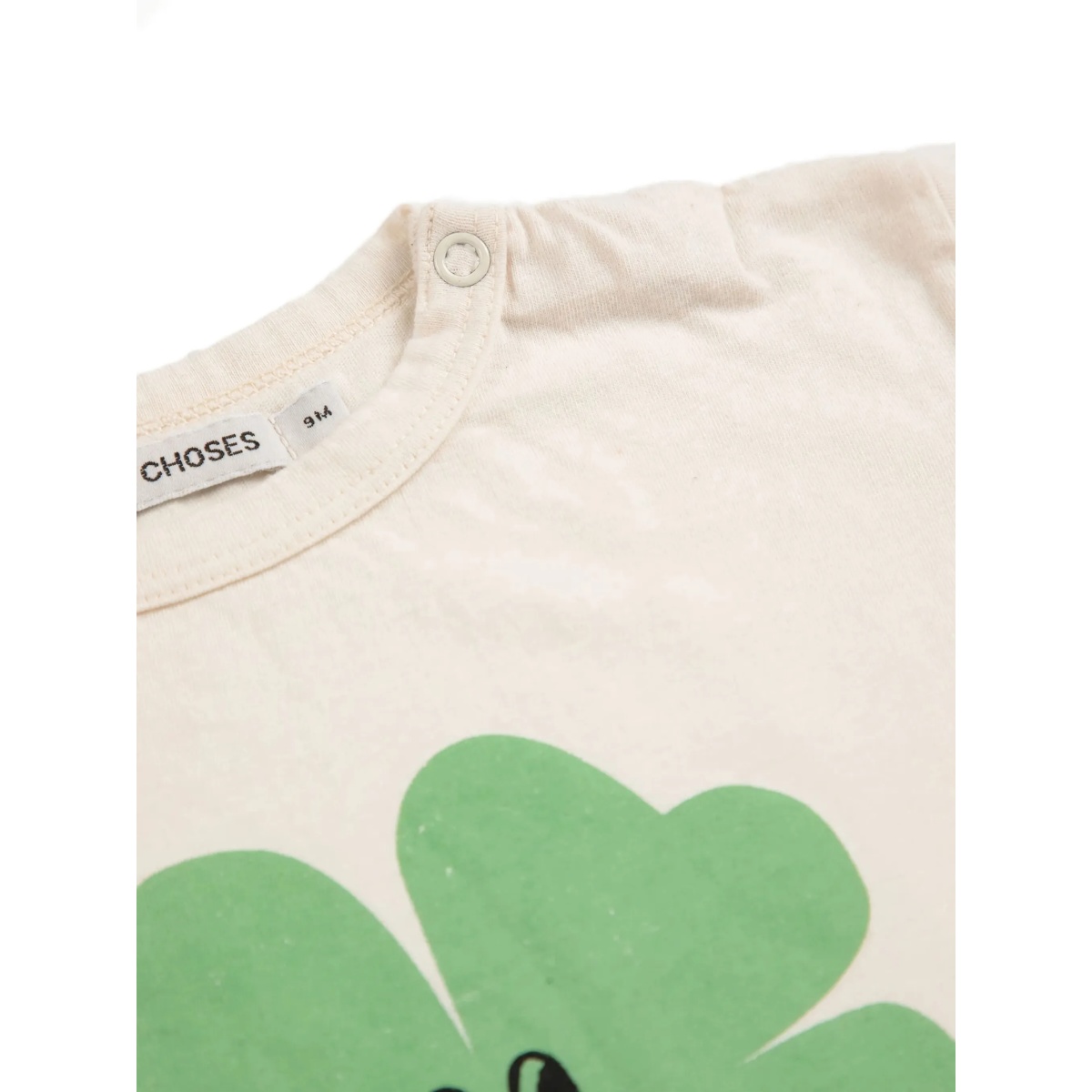 four-leaf clover-print T-shirt - Img 2