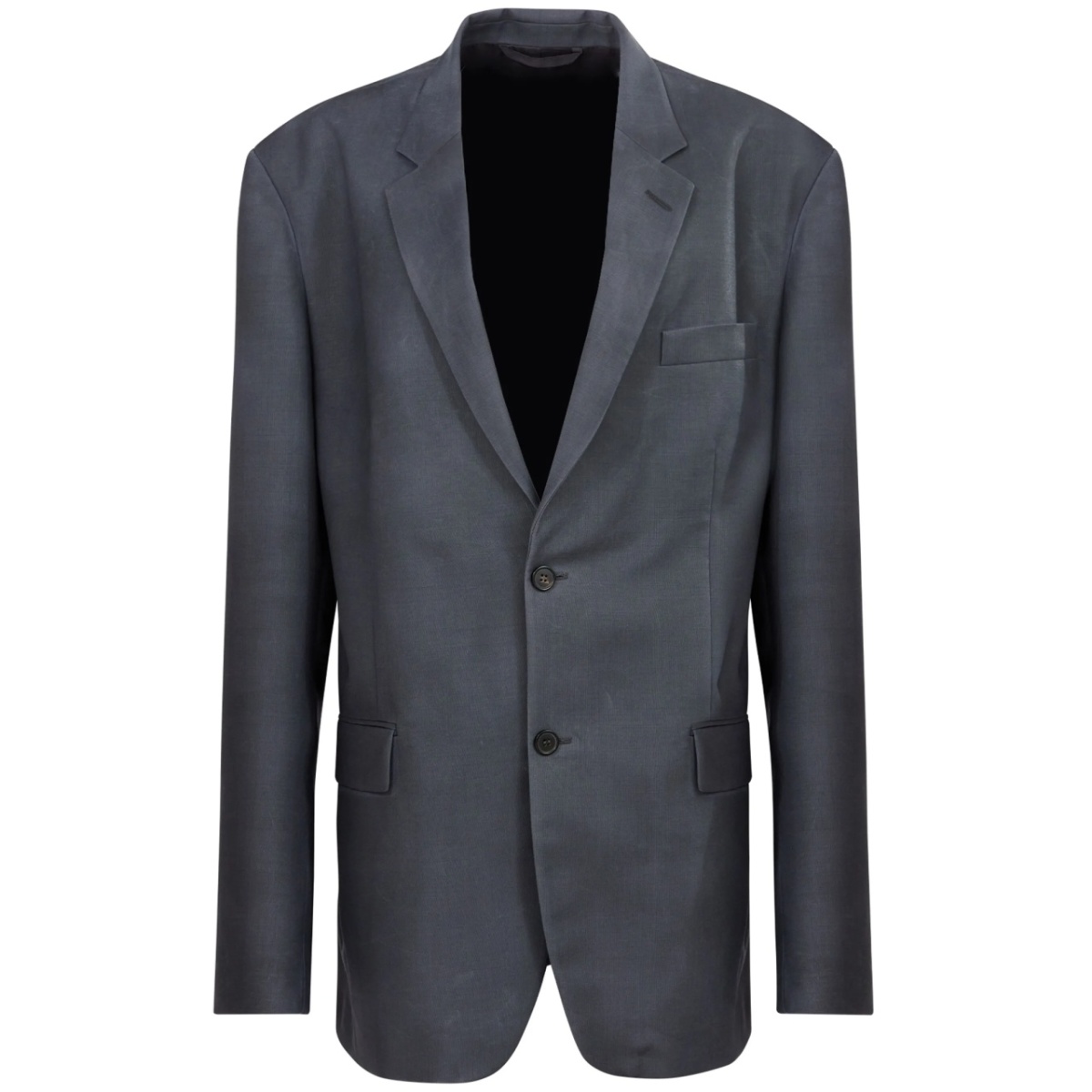 four-stitch single-breasted blazer