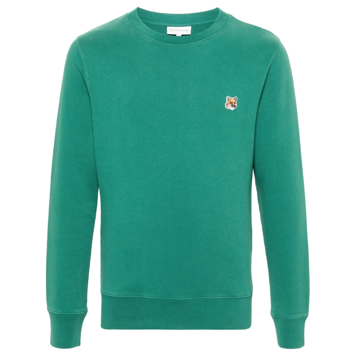 Fox Head-patch sweatshirt