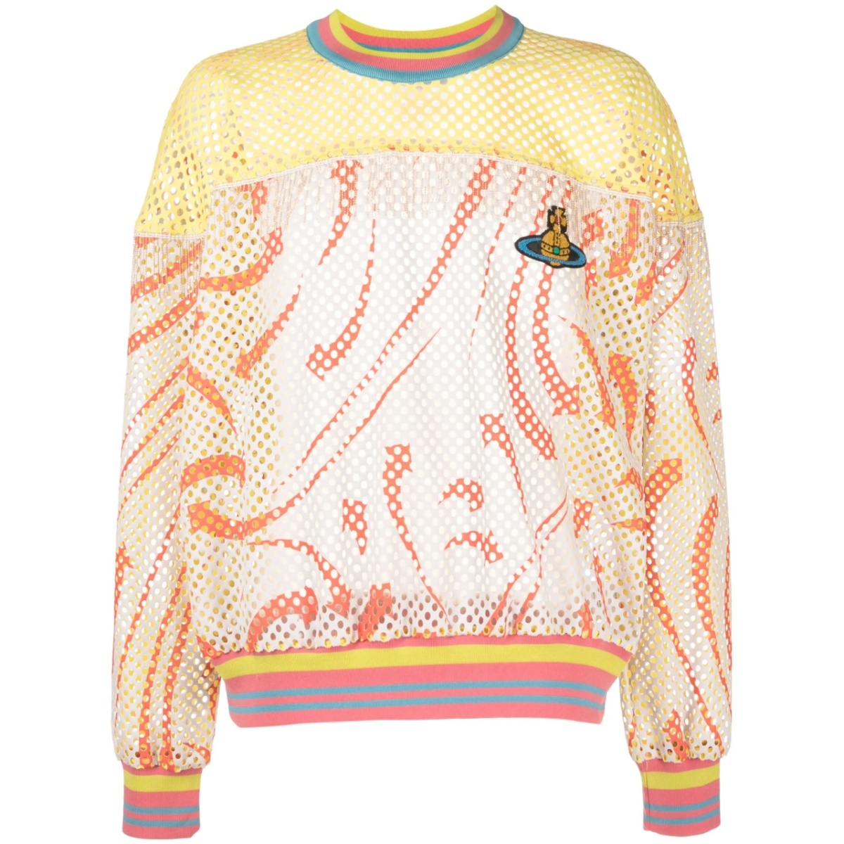 Fresh mesh sweatshirt