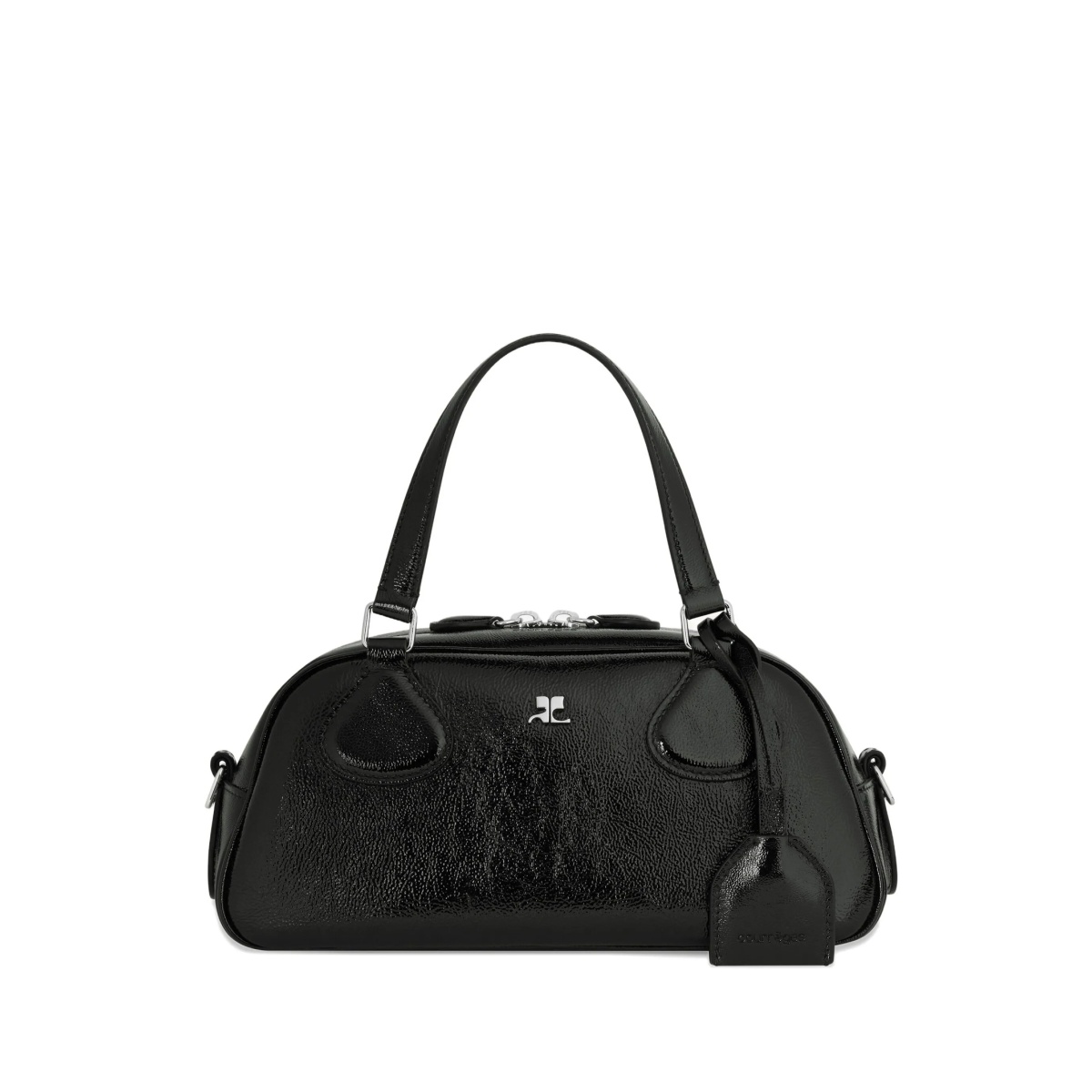 Friday leather top-handle bag