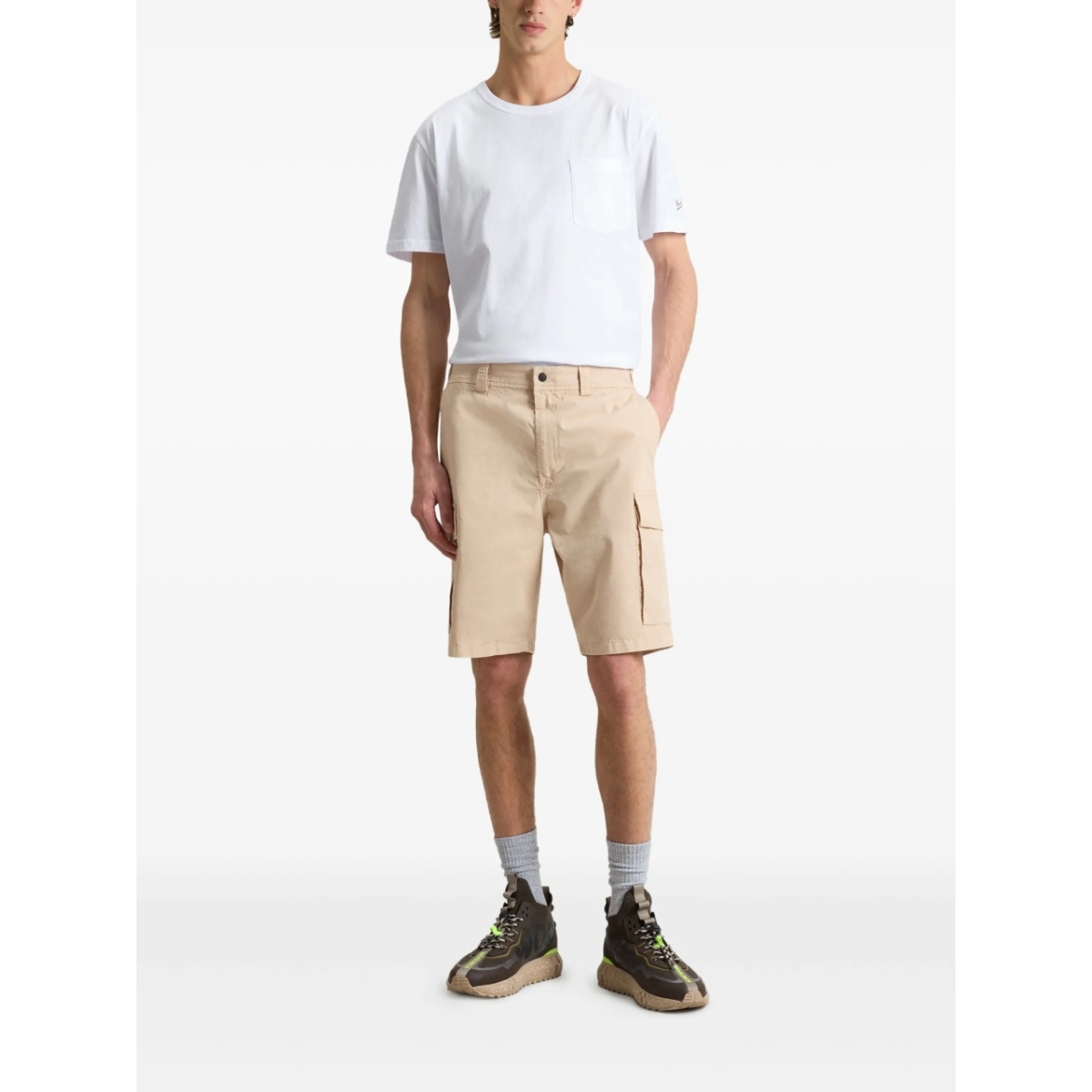gabardine cargo shorts - Img 2