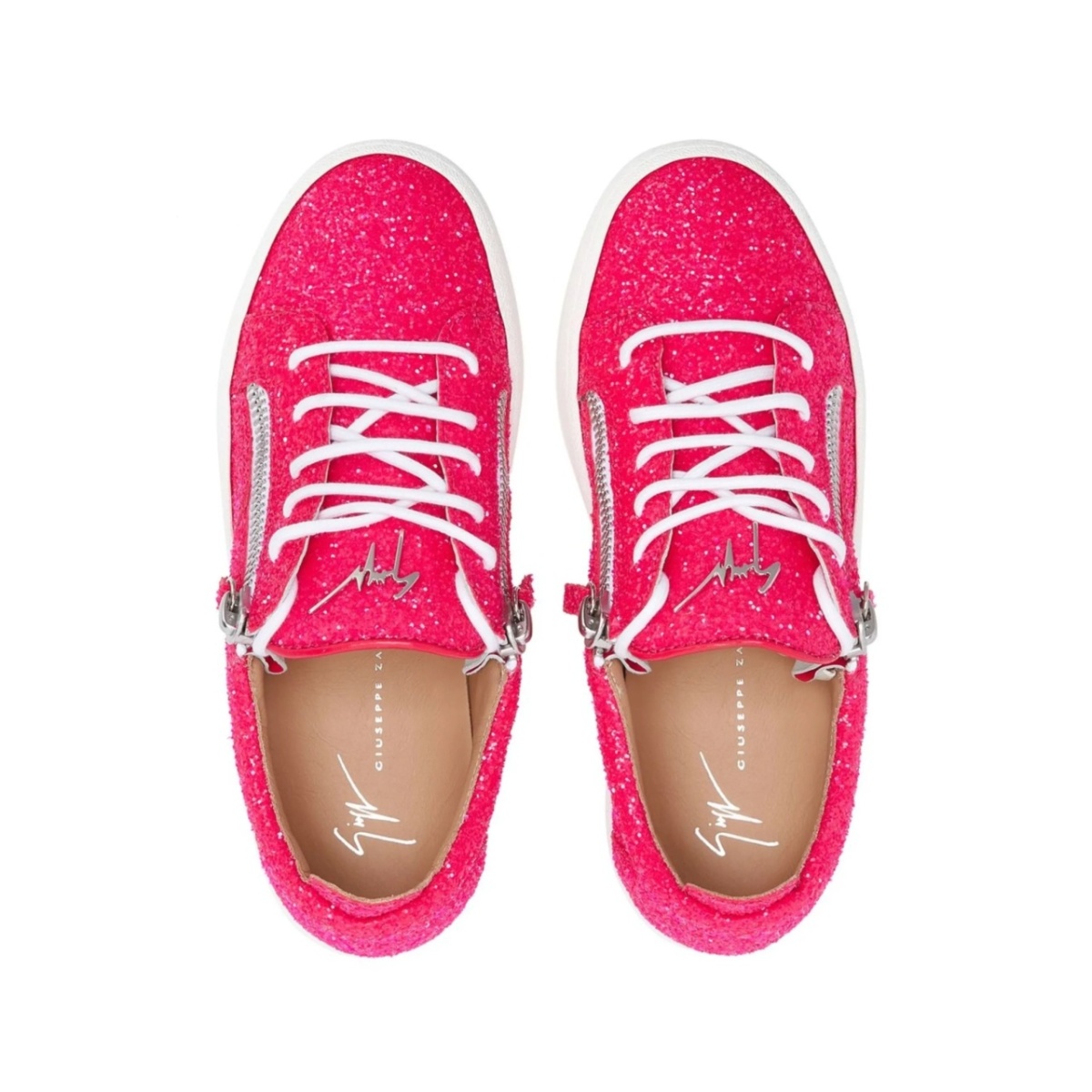 Gail glitter low-top sneakers - Img 4