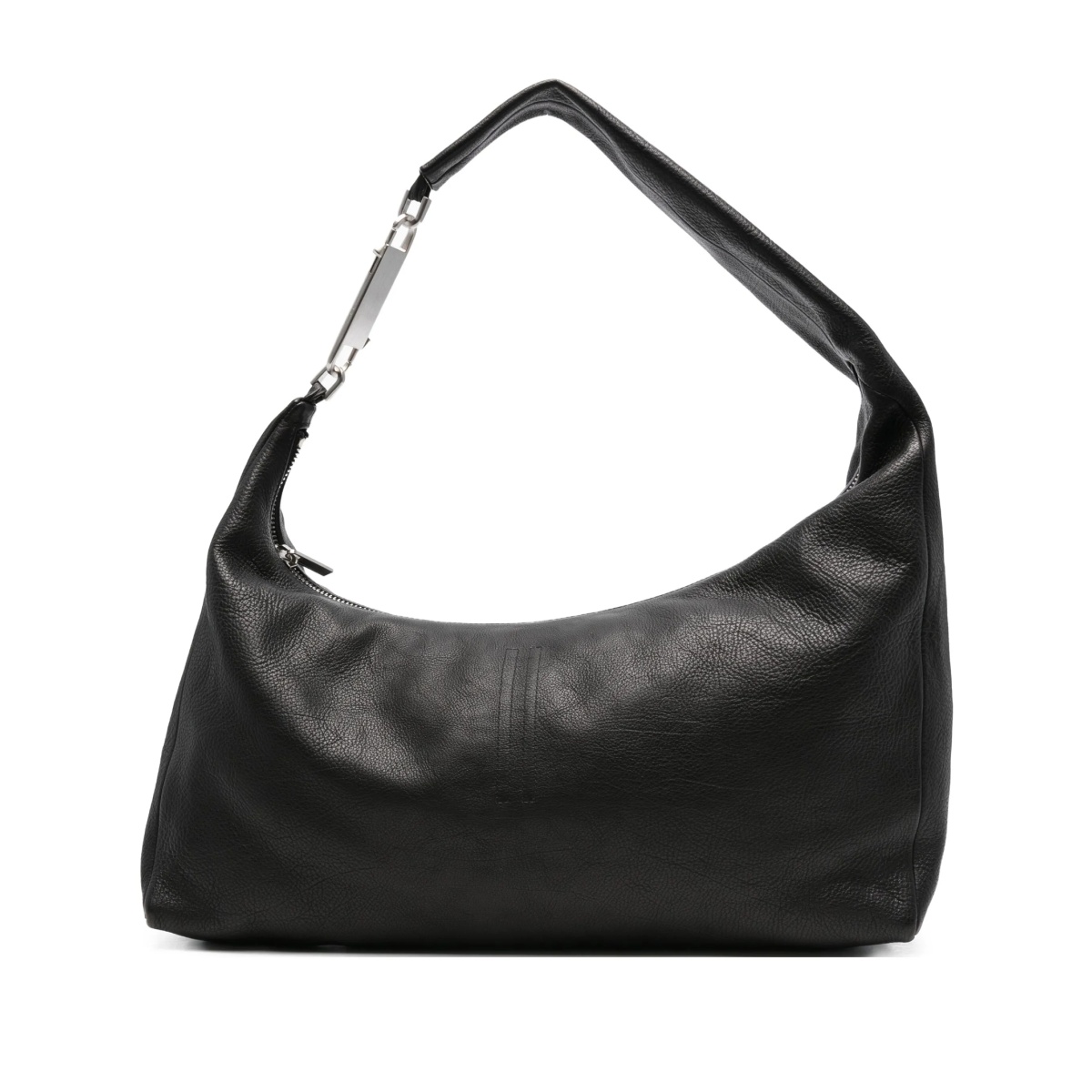 Gemini zip-fastening leather shoulder bag