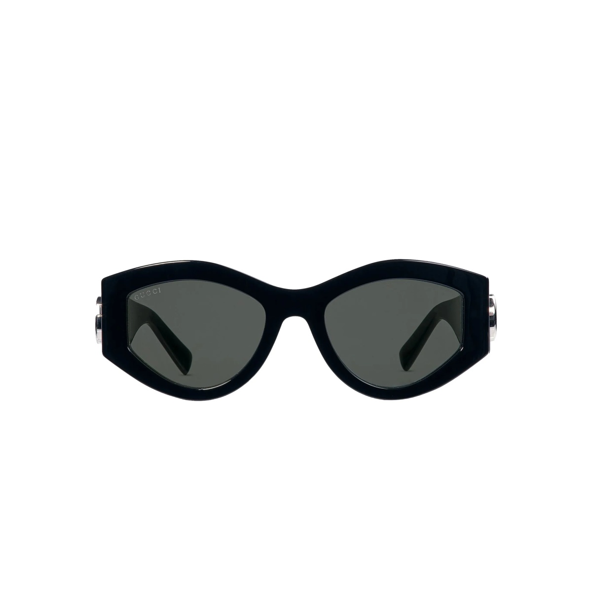 geometric-frame sunglasses