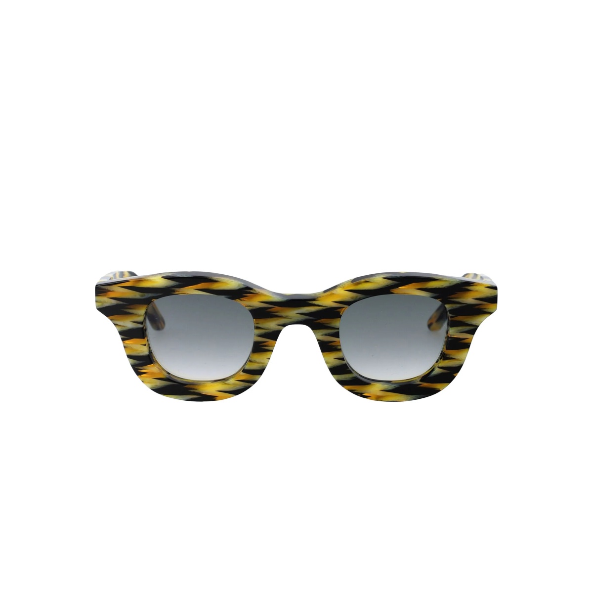 geometric-frame sunglasses