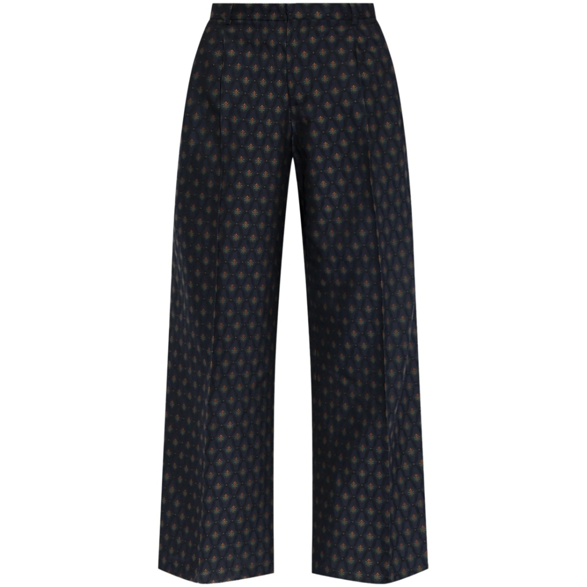 geometric-print palazzo pants