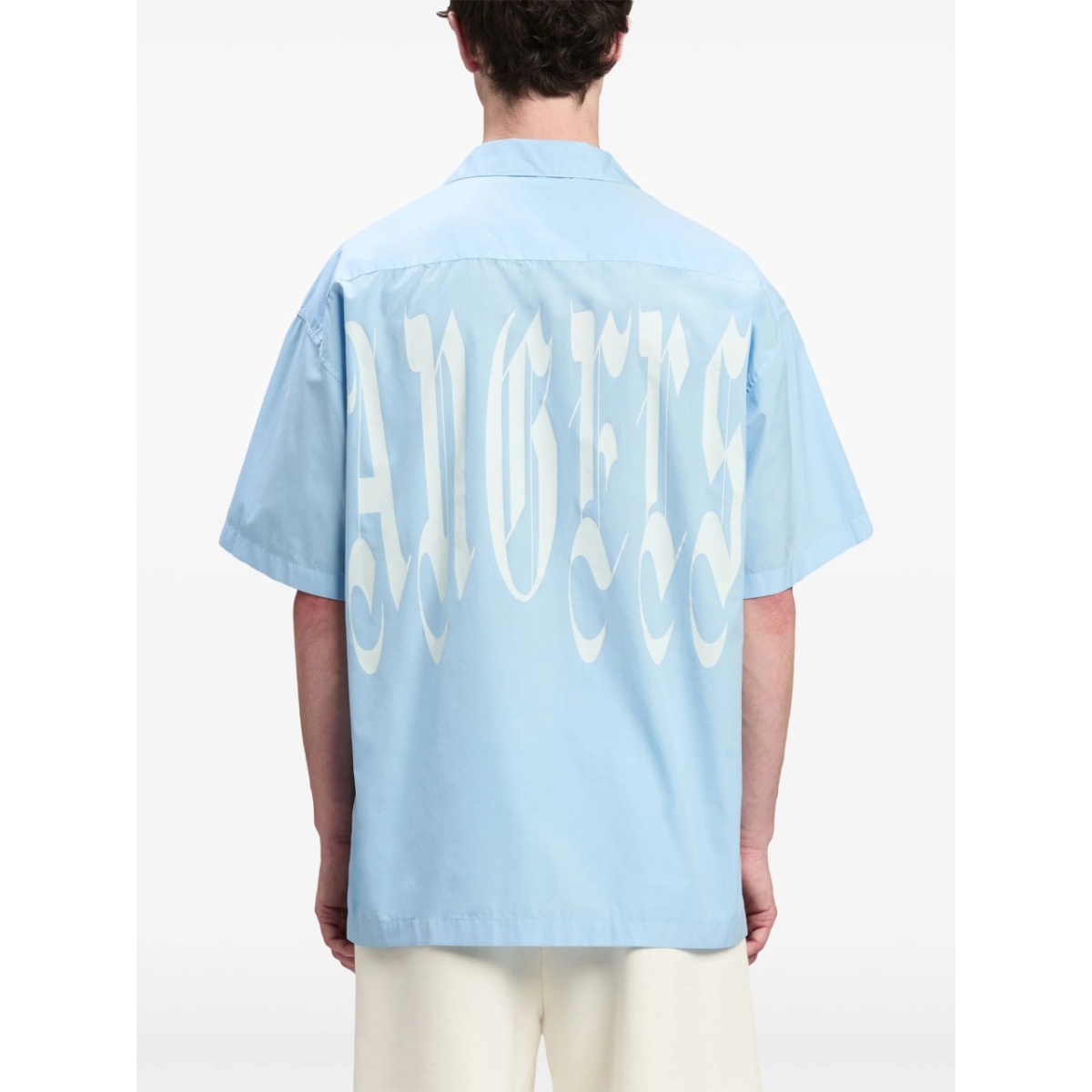 Gothic Logo cotton shirt - Img 5