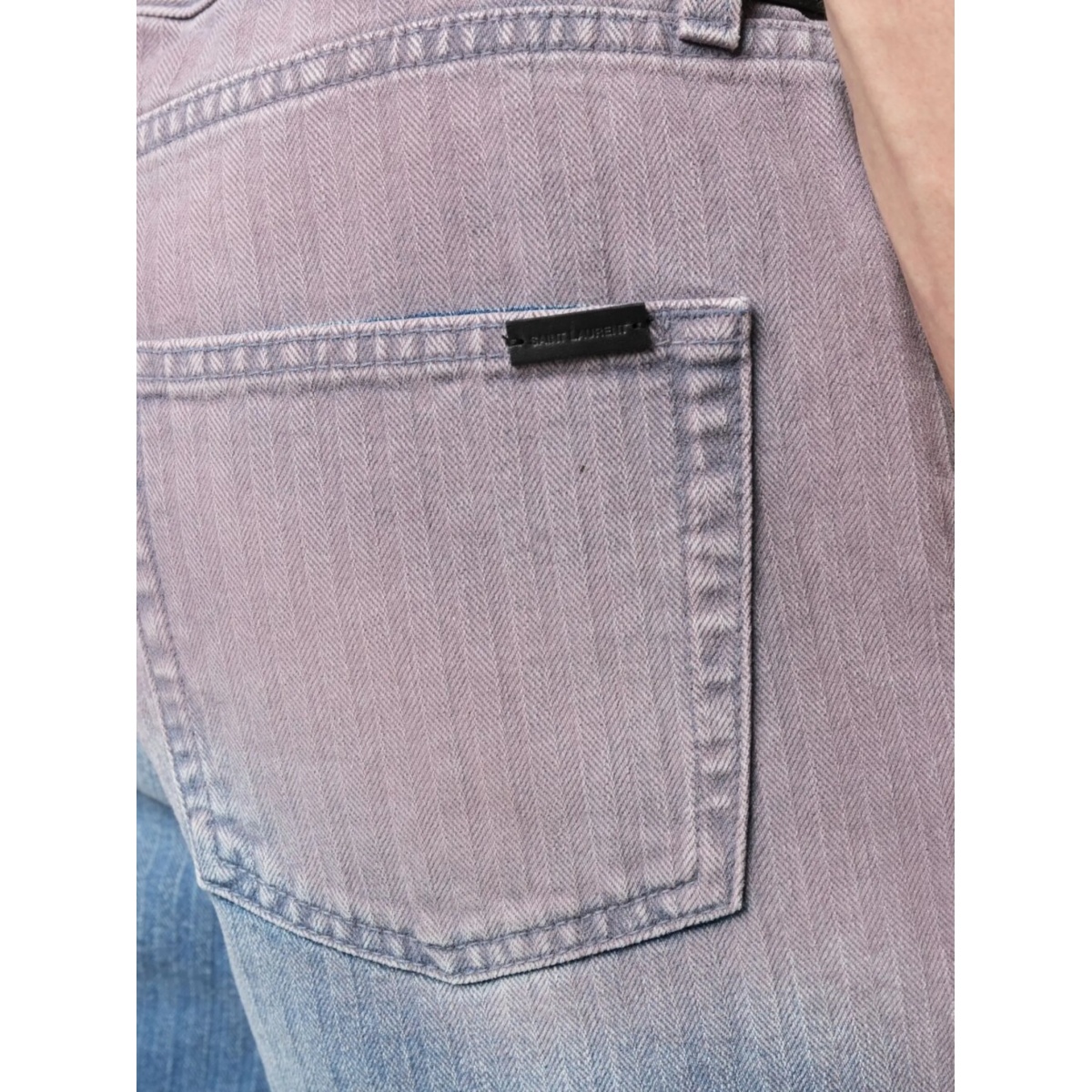 gradient denim shorts - Img 5