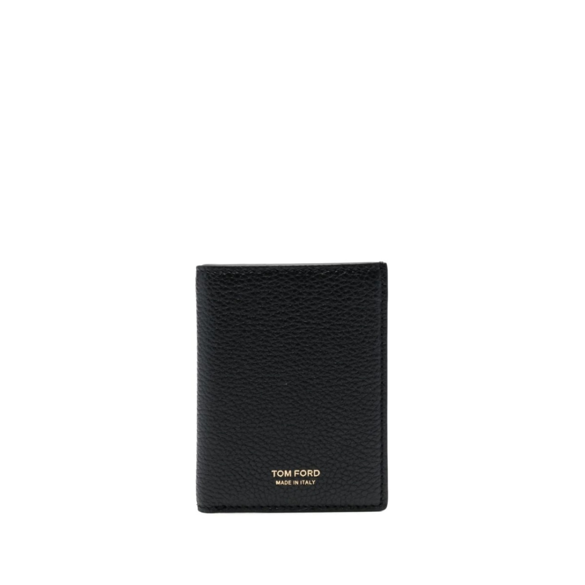 grained-leather wallet