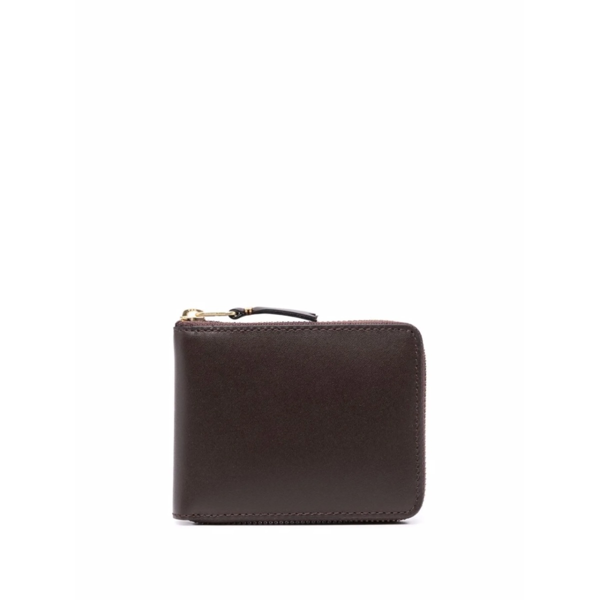 grained leather wallet