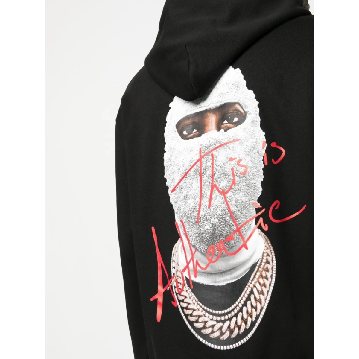 graphic-print cotton hoodie - Img 5