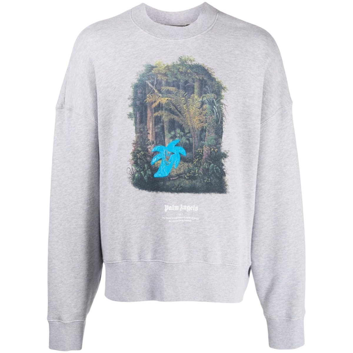 graphic-print cotton sweatshirt