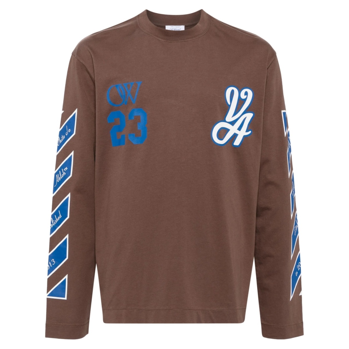 graphic-print long-sleeve T-shirt