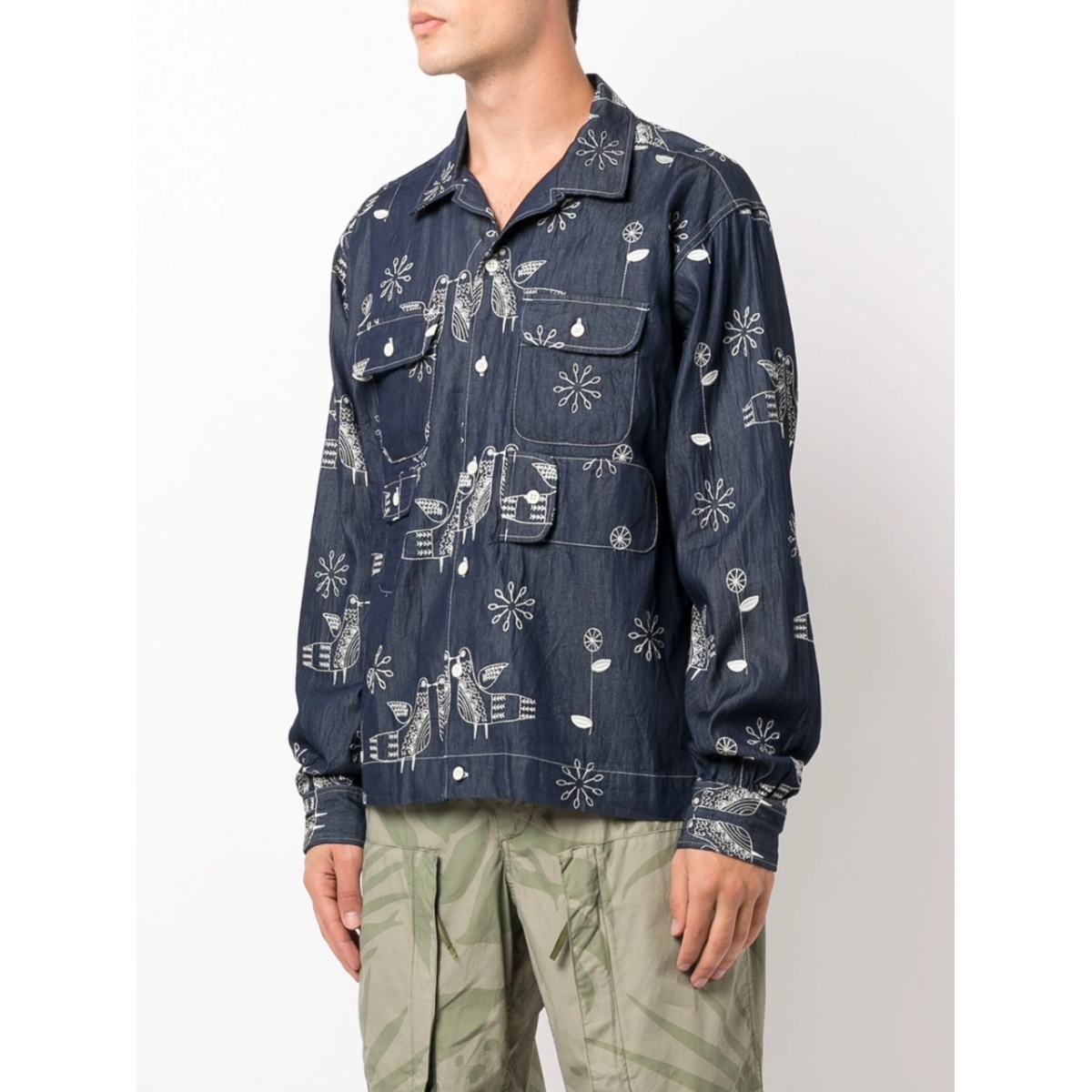 graphic print shirt - Img 3