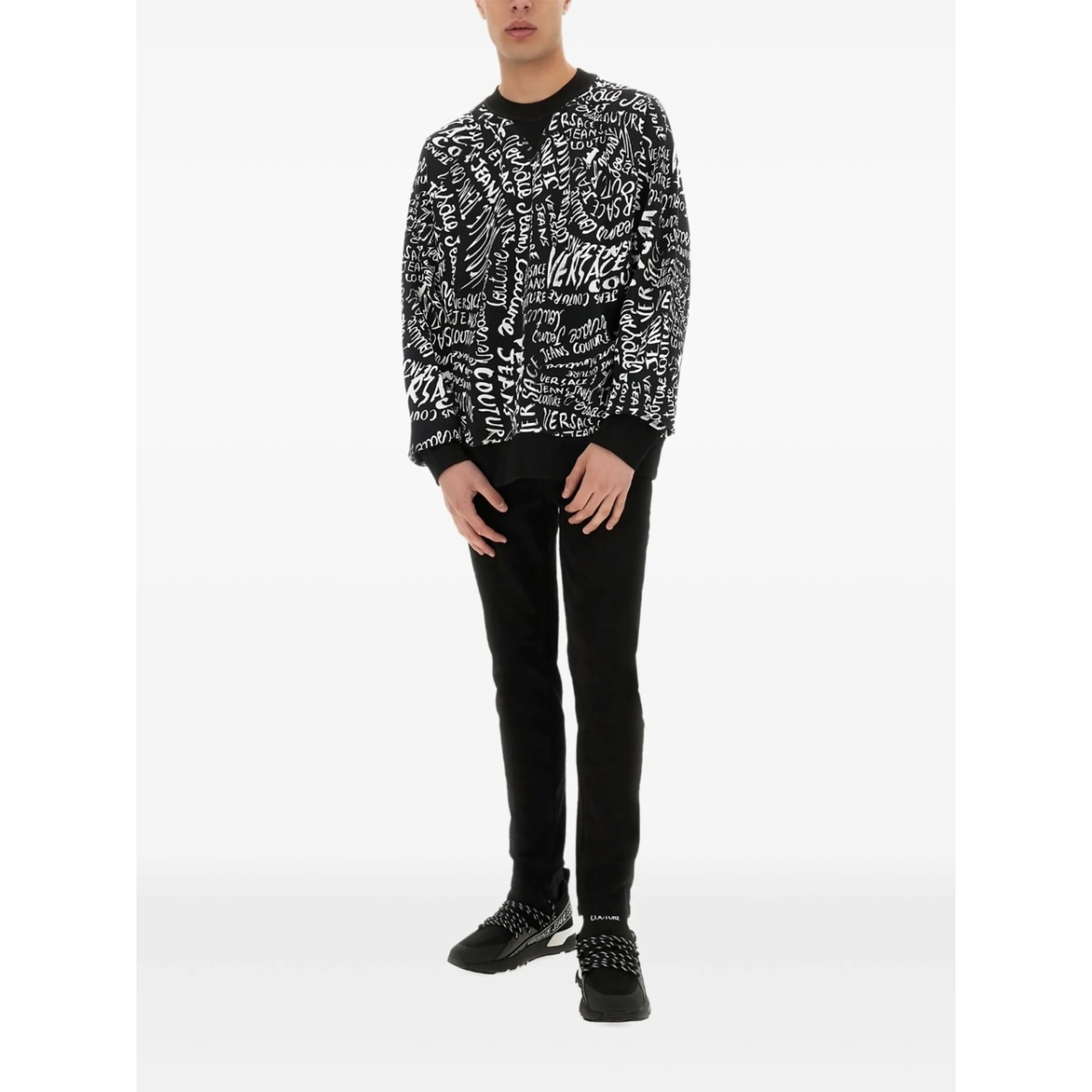 graphic-print sweatshirt