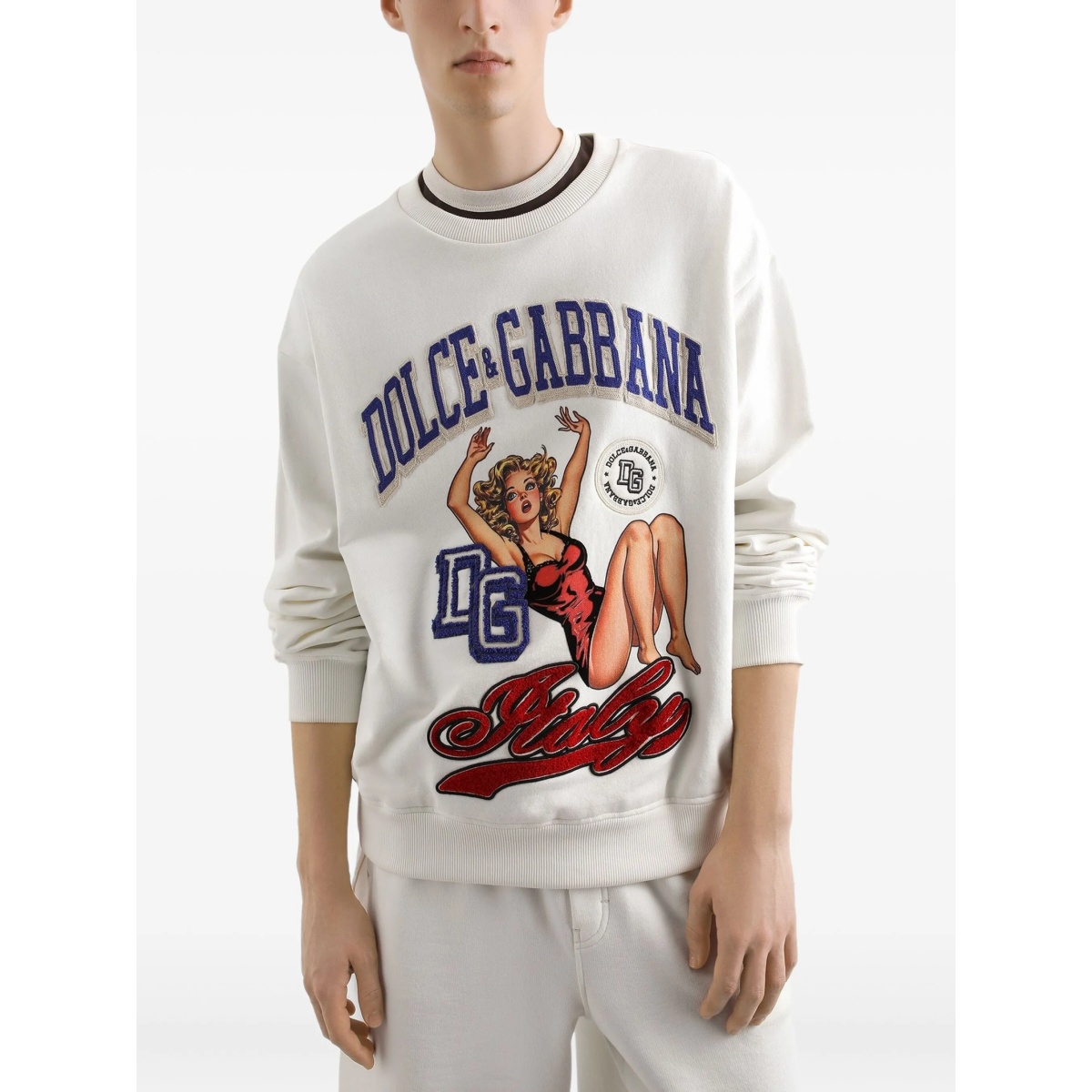 graphic-print sweatshirt - Img 4