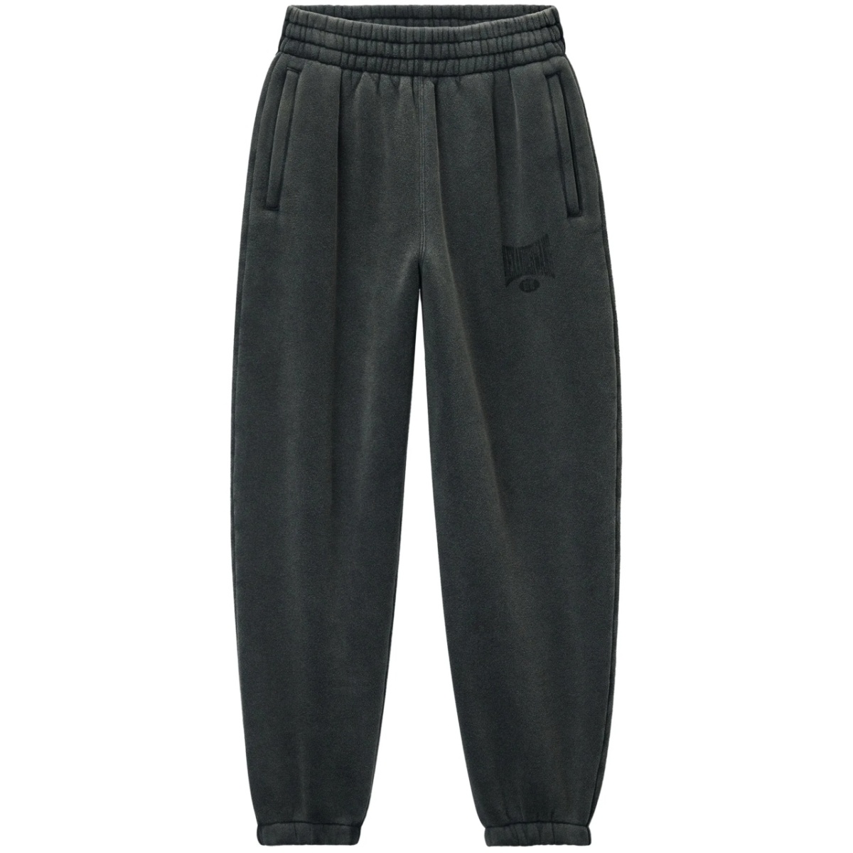 graphic track pants