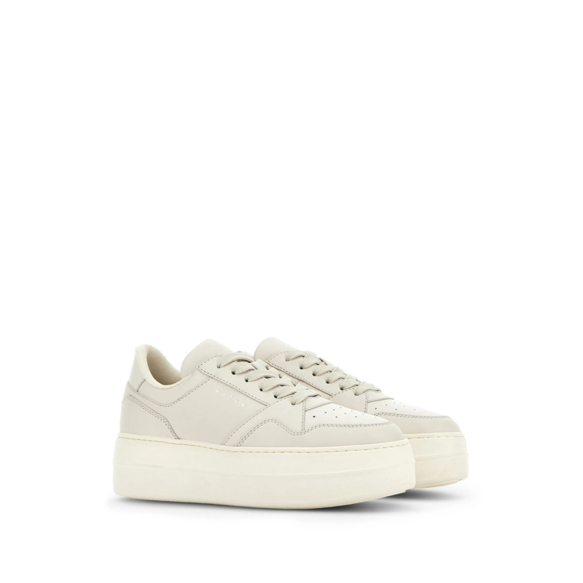 H670 flatform leather sneakers - Img 2