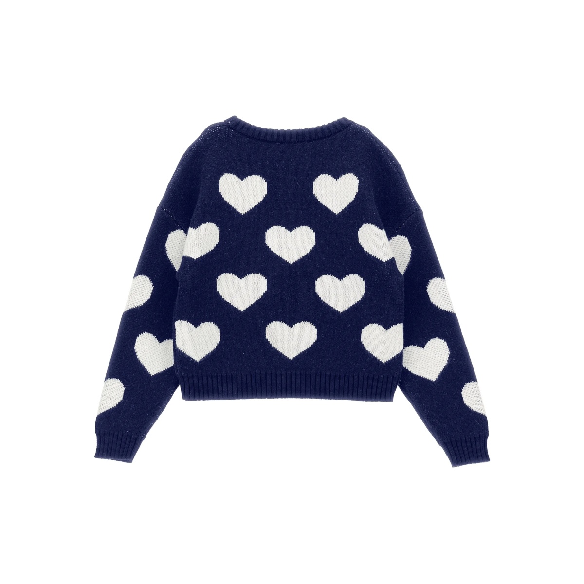 heart-patterned sweater - Img 2