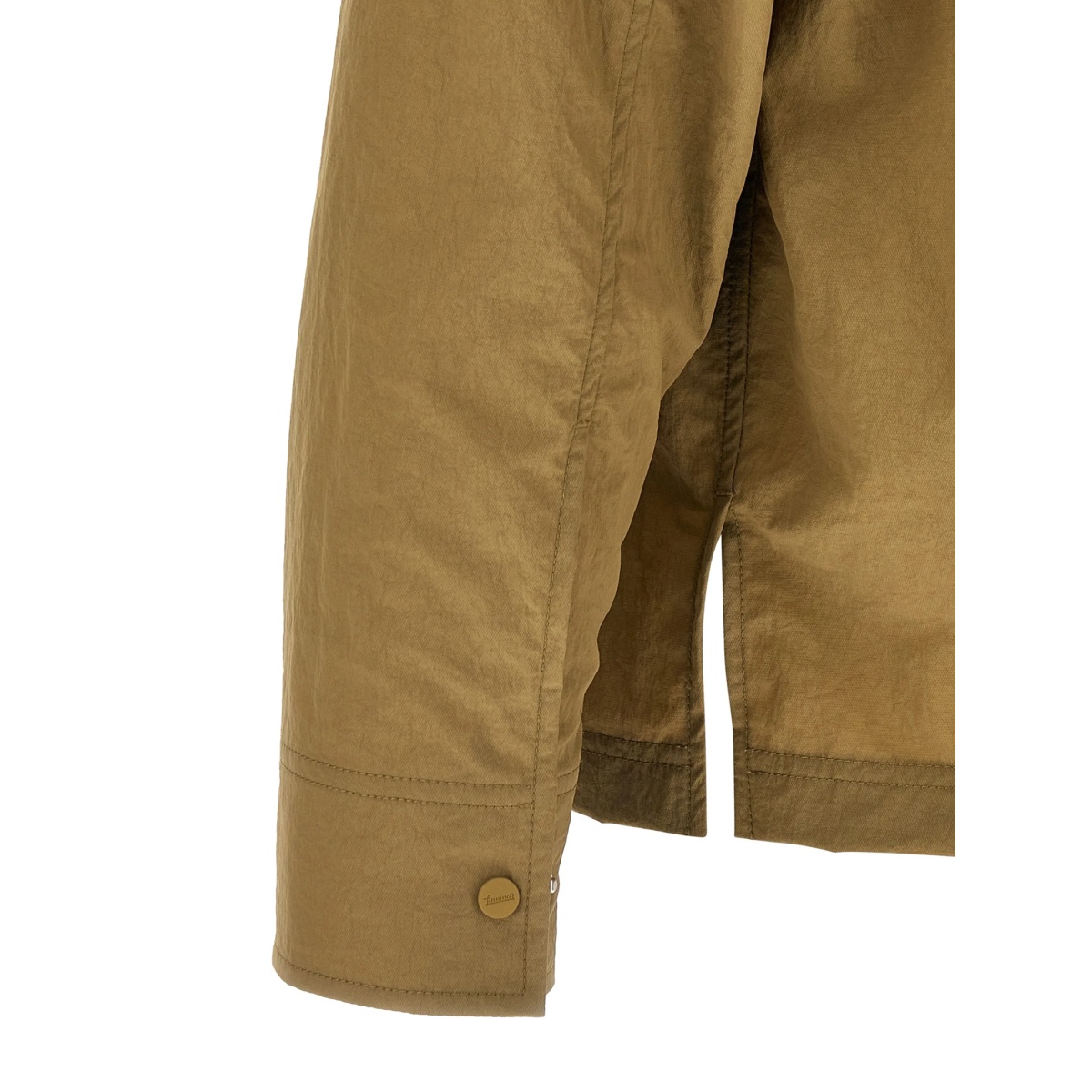 hidden-button shirt jacket - Img 4
